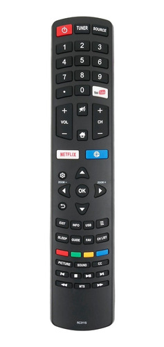 Nuevo Control Remoto Rc311s Reemplazar Para Tcl  