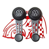 Manija Elevar Interior Vocho Combi Caribe Cromada Modelo Lineas Logo Vw Par 2piezas Volkswagen