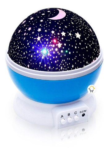 Proyector Estrellas Lámpara Giratoria Star Master 1361