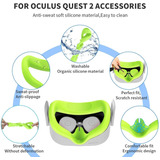 3 En 1 Para Oculus Quest 2 Accesorios, Quest 2 Vr Cubierta F