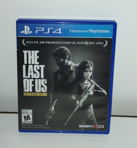 The Last Of Us Remasterizado Físico Ps4 Sin Uso