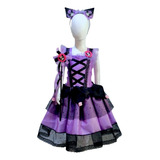 Vestido De  Kuromy Con Diadema 