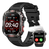 2.01 Smartwatch Masculino Esportivo Militar Bluetooth Call W