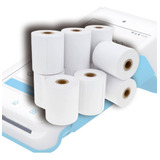 10 Rollos Papel Termico 57x20 Compatible Lector Mercadopago