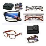 Montura Marco Lentes Gafas Plegables + Estuche