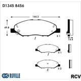 Balatas Disco  Delantera Para Nissan Tiida  1.8l 2008