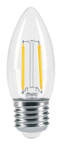 Foco Led Vela Vintage 4w E26 Luz Calida 2700k Candil Farol