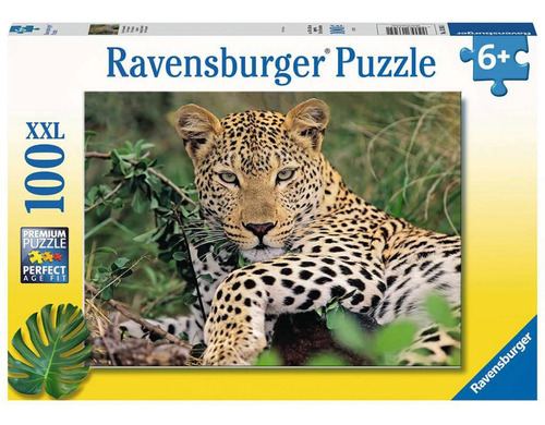 Rompecabezas Jaguar Mexicano 100pz Ravensburger Selva Mexico