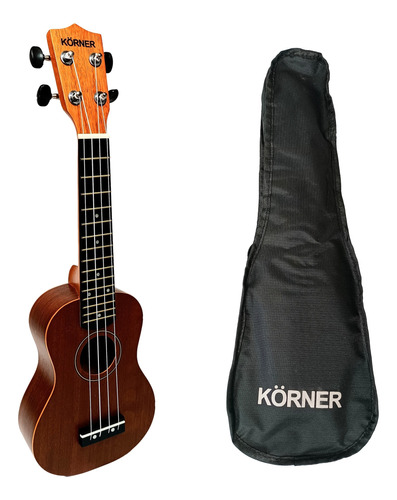 Ukelele Soprano Korner Sapele Ukr-20 + Funda