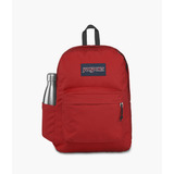 Mochila Urbana Jansport Mochila Superbreak Color Red Tape Diseño Lisa 26l