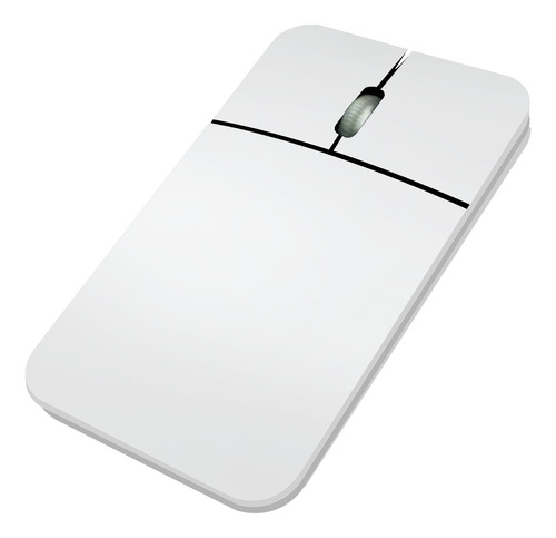 Mouse Plano Con Cable Liso X 1 Unid