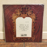 Antiguo Vinilo Lp Gigli En El Carnegie Hall - Angel Records