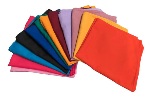 Paquete 35 Cubremanteles 1.5*1.5 Varios Colores