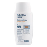 Fotoultra Isdin Spf 99 Fusion Fluido Solar Allergy Protector Para Pieles Con Alergia Solar