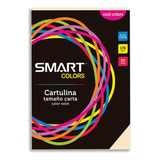 Hojas Opalina De Colores Smart Carta Cartulina Marfil Pastel