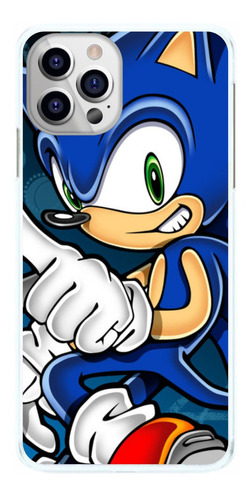 Capinha Sonic Desenho Dedo Gesto Capa De Celular
