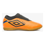 Chuteira Futsal Infantil Umbro Sense - Laranja+preto