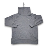 Sudadera Polo Ralph Lauren Grande L Gris Cuello Alto