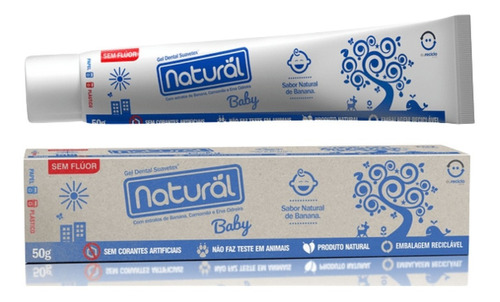 Creme Dental (gel) Baby Natural 50g