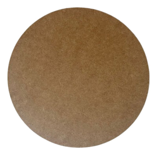 Disco Placa Redonda Mdf Cru 3mm 40 Cm Artesanato