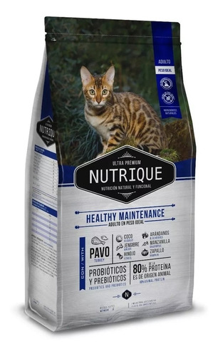 Nutrique Young Adult Cat Healthy Maintenance X 2 Kg 