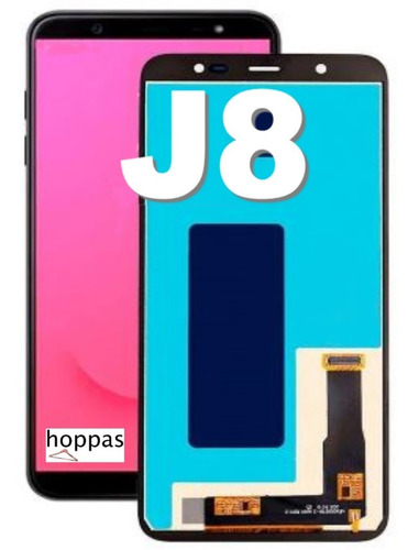 Tela Frontal Touch Display Compatível Galaxy J8 J810 S/a
