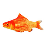 Juguete Pez Goldfish/hierba Gatera 30 Centimetro/boxcatchile