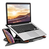 Base Para Laptop Y Celular Stand Macbook Giratoria