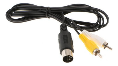 3 Cable De Sonido Y Video Rca Av Tv De 1,8 M 5 Pines Para