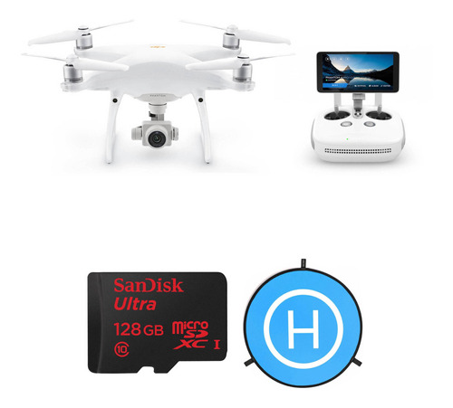 Dji Phantom 4 Pro+ V2.0 Drone Kit With 128gb Microsdxc Card