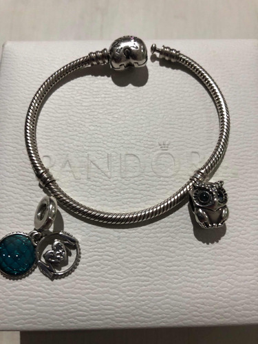 Pulsera Pandora Moments Con 2 Charla