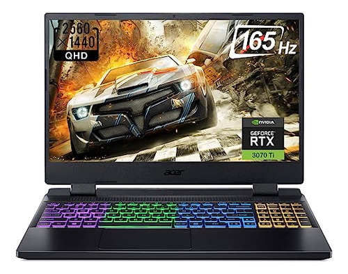 Laptop Gamer Acer Nitro 5 15.6'' Qhd R7 Rtx 3070ti 32gb 2tb