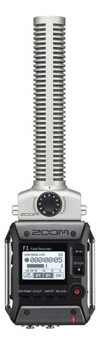 Zoom F1-sp Grabador + Microfono Shotgun Sgh-6 Para Camaras Color Negro