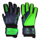 Guantes Golty Competencia Titan Keeper-azul/verde