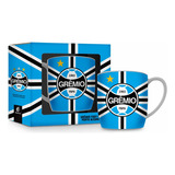 Caneca Porcelana Urban 360ml Times Grêmio 3 Brasfoot 10843