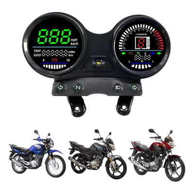 Tablero Velocimetro Para Moto Yamaha Ybr125 Nuevo Led Digita | Meses sin interés