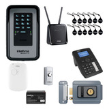 Kit Interfone Coletivo Mip 1000 Intelbras Sem Fio Celular