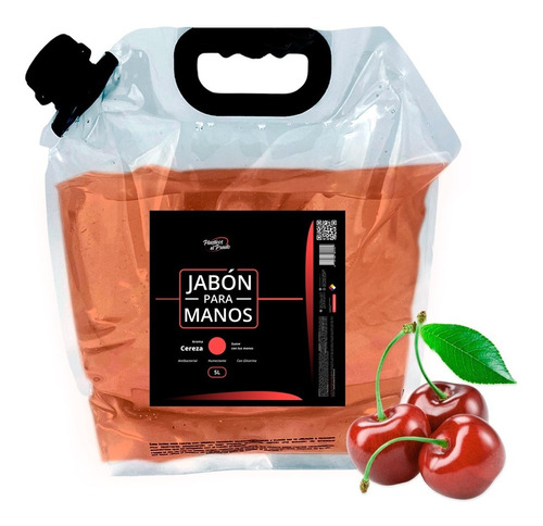 Jabon Liquido Manos Antibacterial Desinfectante 5l Refil