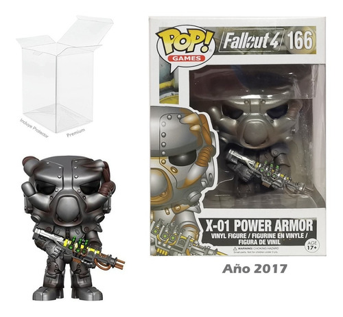 X-01 Power Armor Funko Pop # 166 Fallout4 Año 2017 Original