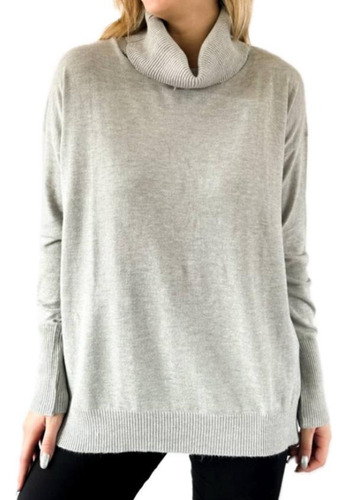 Sweater Lulyna Alto Mujer Otoño/invierno 2024 Amplio