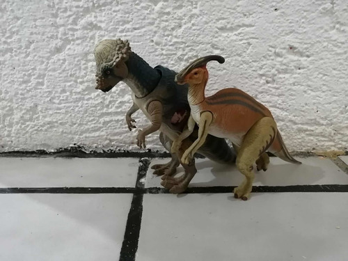 Pachycephalosaurus Y Parasaurolophus Jurassic Park