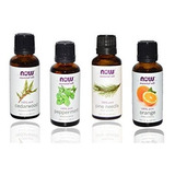 Aromaterapia Aceites - 4-pack Now Foods Essential Oils: Chri