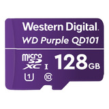 Cartão Memória Micro Sd Wd Purple 128gb Classe 10 Intelbras