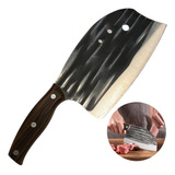 Hacha Pesada Cocina Acero Mango Cuchillo Profesional Premium