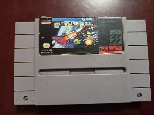 Earth Defence Force Para Snes (no Mario,zelda, Castlevania)