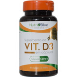 Vitamina D3- 60 Caps Super Concentrado 5.000 Ui Nutriblue