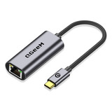 Adaptador Ethernet Usb C A Thunderbolt 3/4 Rj45 Para Macbook