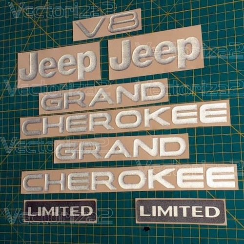 Kit Emblemas Jeep Grand Cherokee Limited Foto 4