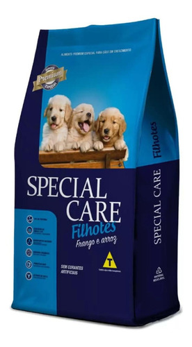 Special Care Ração Para Cães Filhotes Frango E Arroz 10,1kg