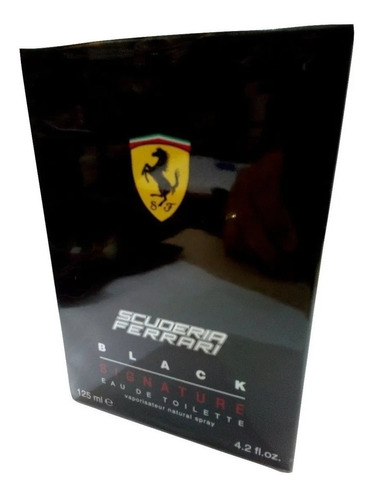 Perfume Scuderia Ferrari Black Signature 125 Ml Masculino Original Importado